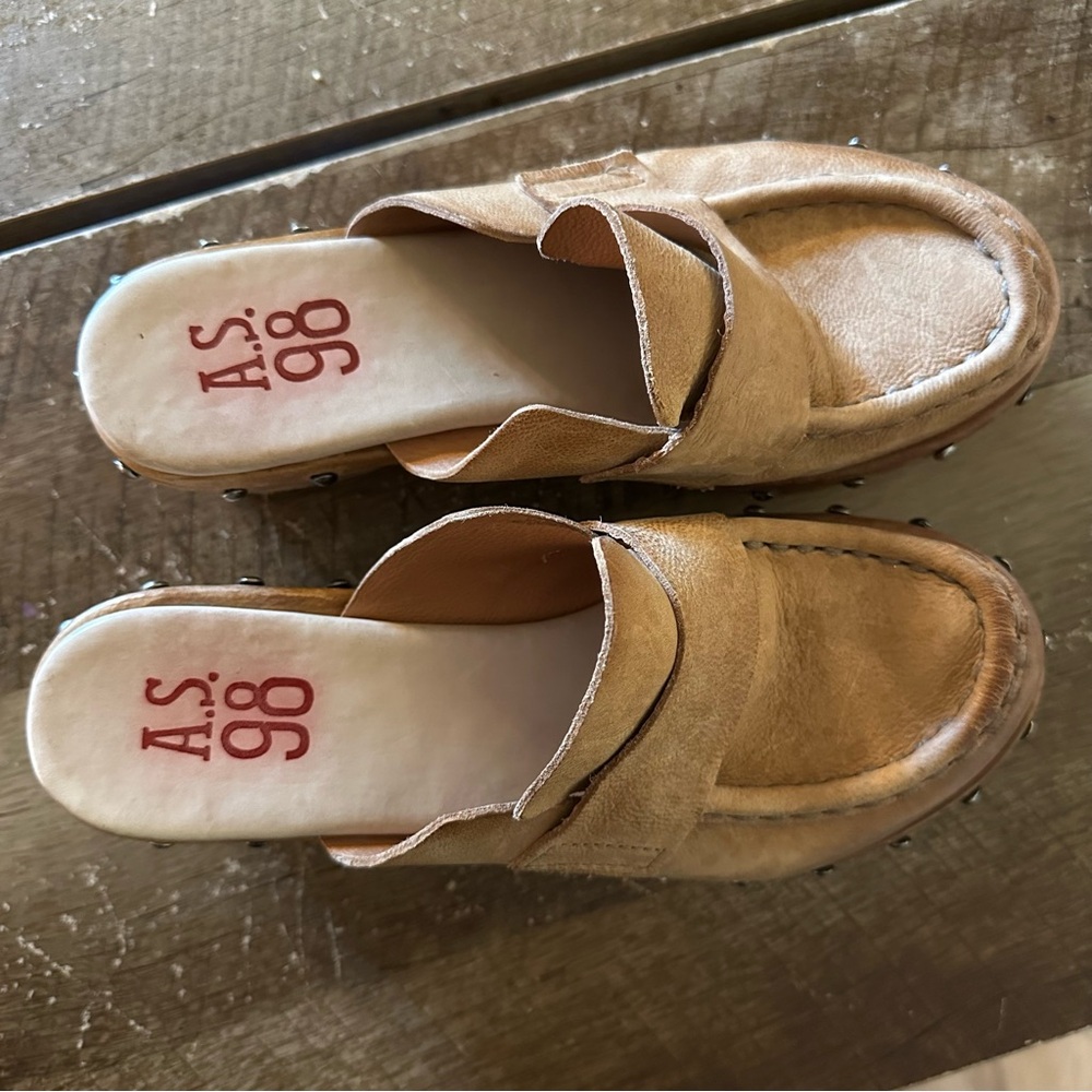 A.S. 98 Paget Mule Clog size 38 (US size 7.5-8) - Picture 4 of 4